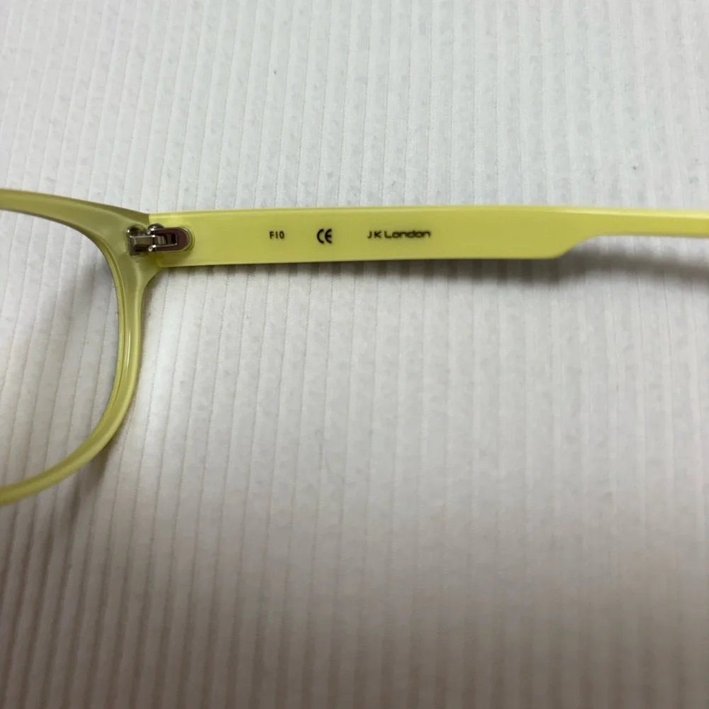 New J K London Frames Yellow and Black